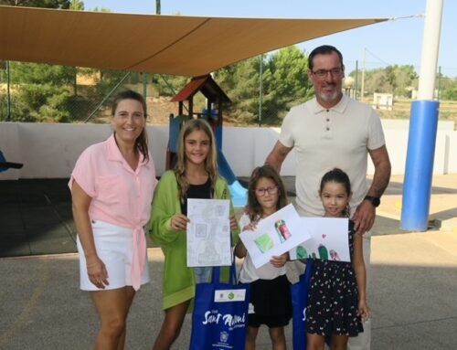 El Ayuntamiento de Sant Antoni de Portmany premia a los ganadores del concurso de dibujo sobre reciclaje por tercer año consecutivo